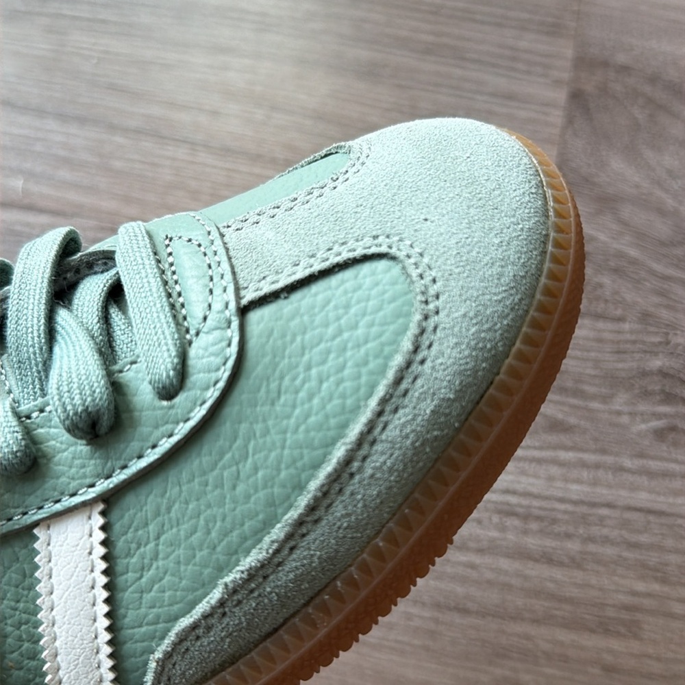 Adidas Samba OG W Sneakers in Sage Green & White - Picture 7 of 8